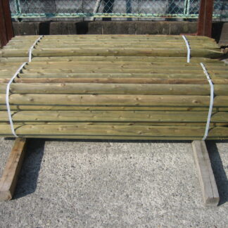 丸太杭（ACQ注入）