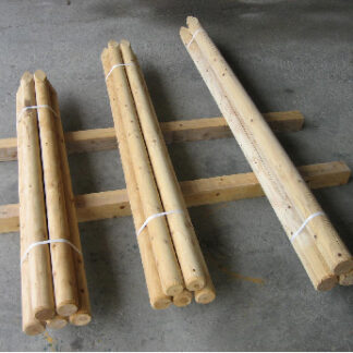 丸太杭（白木）