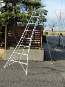 アルミ製天場付三脚 EMSL型