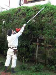 高枝電動バリカン