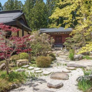 飛石 のみきり 底面割肌 白御影