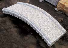 丸太橋　白御影