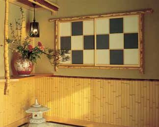 銘竹貼(室内装飾)