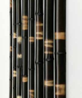 染黒竹ぼかし入（防虫）国内生産品