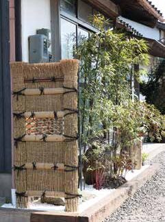 袖垣・駒寄せ(天然)