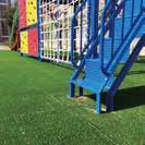 土と共生する新しい人工芝生　デビロン(置くタイプ)