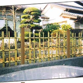 エイコー竹垣セット25型 四ツ目垣 900