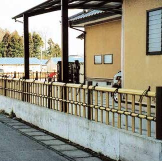 エイコー竹垣セット26型 金閣寺垣 600