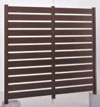 プラボードフェンス 隙間30㎜