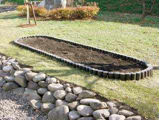 擬木杭(人工・樹脂製)