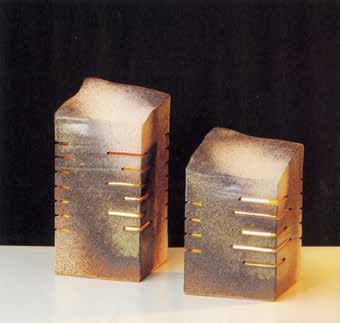 陶照明　庭あんどん あけぼの線光