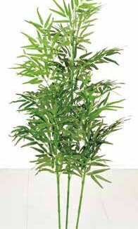 人工竹 青竹3本立