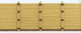 ユニット 御簾垣 A型イエロー・ソフトグリーン