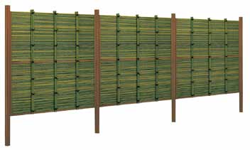 ユニット 御簾垣 A型もがみ節塗