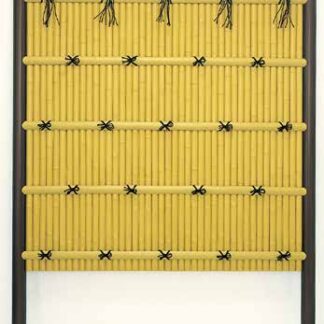 ユニット 建仁寺垣  ［なごみ］　イエロー・ソフトグリーン
