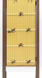 建仁寺両面扉セット 80角柱 [なごみ] [みやび] イエロー