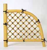 曲げ光悦寺垣 (イエロー)