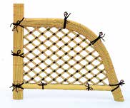 光悦寺垣 (イエロー)