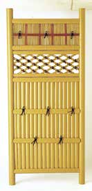 ポール63 建仁寺垣 （イエロー）