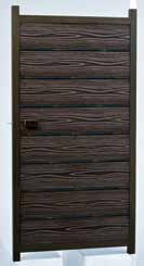 横板張　庭木戸(人工)