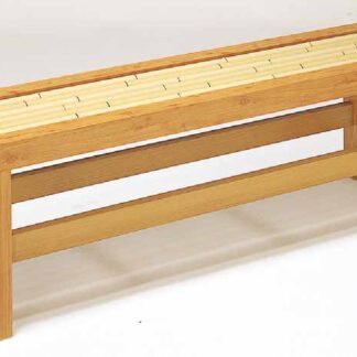 アルミ縁台　オーク／さらし竹