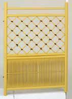 大津二段枝折戸（金具付）（イエロー）