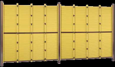 エイコー竹垣セット4型 御簾垣Ⅱ型