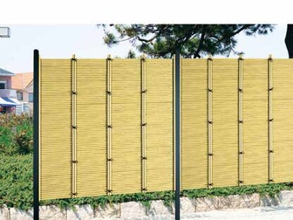 エイコー竹垣セット5型 御簾垣パネル 片面