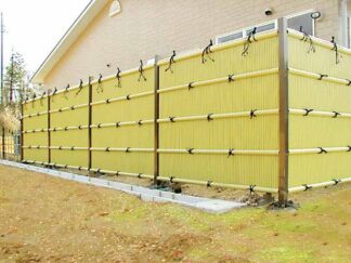 エイコー竹垣セット8型 立御簾垣Ⅱ型