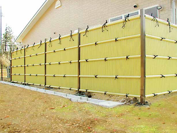 エイコー竹垣セット8型 立御簾垣Ⅱ型