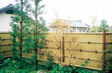 エイコー竹垣セット7型 立御簾垣Ⅰ型