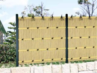 エイコー竹垣セット9型 立御簾垣パネル 片面