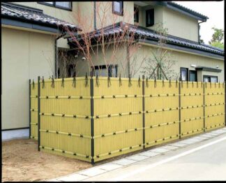 竹垣セット13型 建仁寺垣［なごみ］ イエロー