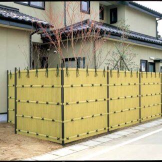 竹垣セット13型 建仁寺垣［なごみ］ イエロー