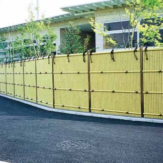 竹垣セット14型 建仁寺垣［なごみ］ イエロー