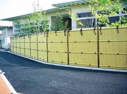 竹垣セット14型 建仁寺垣［なごみ］ イエロー