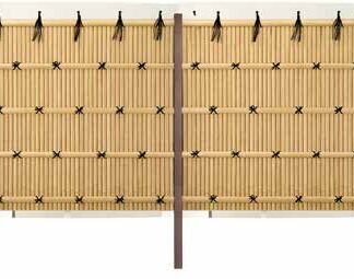 竹垣セット42型 建仁寺垣［なごみ］ かや竹