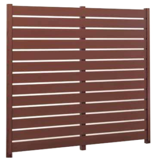 プラボードフェンス 隙間20㎜