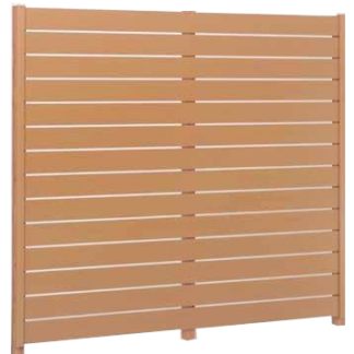 プラボードフェンス 隙間10㎜