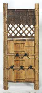 トラ角袖垣 ひしぎ張