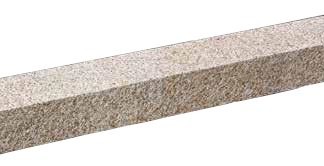 延石二面バーナー 他切削 錆御影