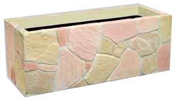 FRP製　プランター　アルビノストーン ピンク