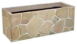 FRP製　プランター　アルビノストーン ベージュ