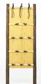 焼丸太晒建仁寺両面張袖垣