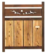 ランマ・ウメ・ウグイス木戸