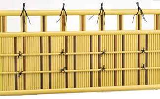 ユニット 立御簾垣22窓 Ⅲ型　イエロー