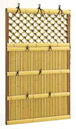 ユニット 立御簾垣窓 Ⅰ型　さらし竹