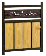 板ランマ　庭木戸(人工)