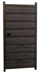 横板張　庭木戸(人工)