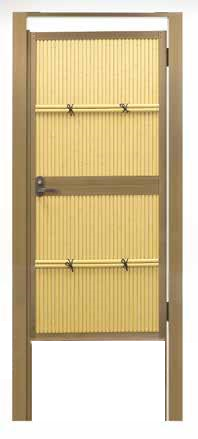 立御簾垣扉セット 70丸 イエロー/ソフトグリーン